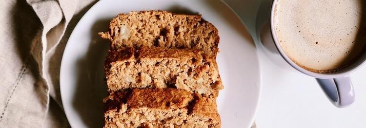 Vegan Gluten-Free Banana Bread + The Best Vegan Butter Substitute | rawguru.com