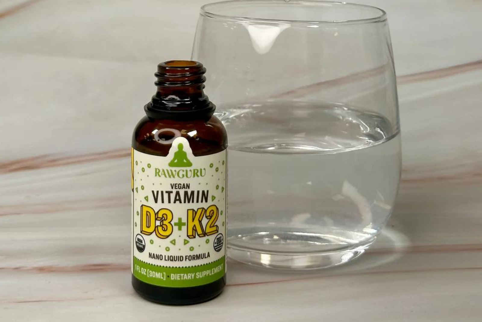 Harnessing Nature's Power The Organic Nano Vitamin D3 + K2 Tincture R
