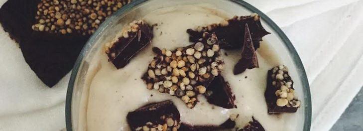 Raw Vegan Maca Vanilla Cream Banana Soft Serve (Recipe!) | rawguru.com