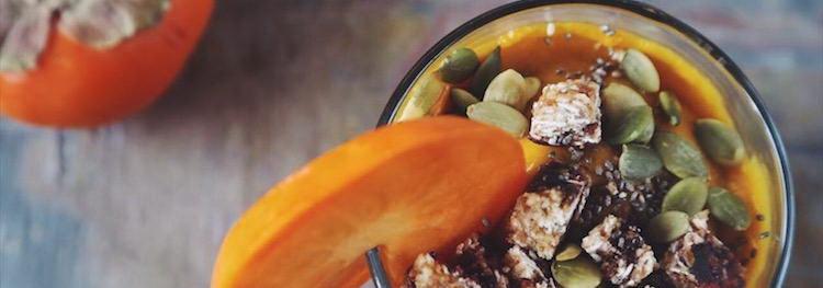 An Immunity-Boosting Persimmon Pumpkin Pie Pudding Full of Probiotics 
| rawguru.com