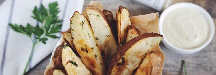 Recipe Time! Herbed Home Fries with Chickpea Garlic Tahini Dipping Sau
| rawguru.com