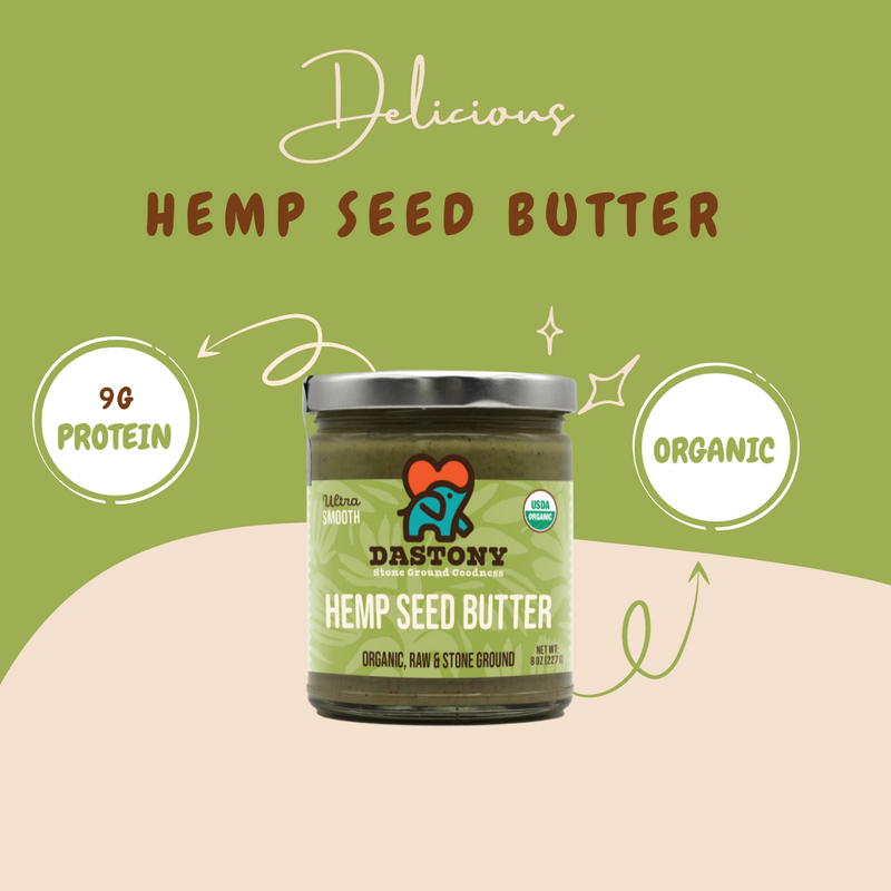Organic Raw Hemp Seed Butter