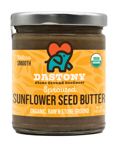 Organic Raw Sprouted Sunflower Seed Butter