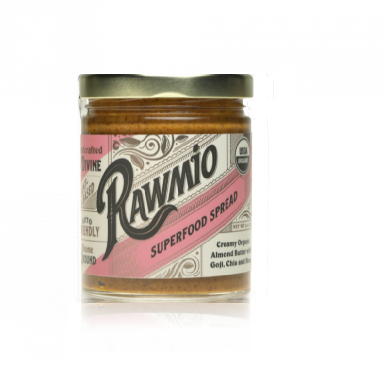 Rawmio Raw Organic Stone Ground Superfood Almond Spread