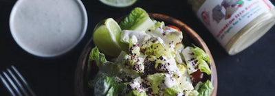 Raw Vegan Cashew "SEAsar" Salad Dressing (Recipe!)