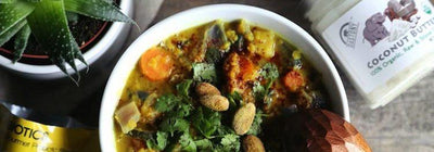 Hearty Vegetable Coconut Dhal - Recipe Feature at Breakfast Criminals