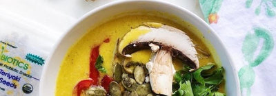 This Vibrant Raw Thai Coconut Soup Will Brighten Up Your Day