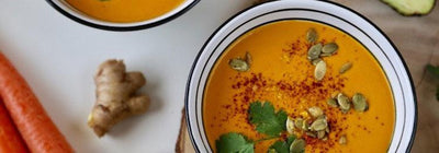 Lighten Up For Spring With This Creamy and Sweet Raw Vegan Carrot Ginger Bisque (Recipe!)