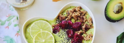 One Last Taste of Summer: Key Lime Pie Smoothie Bowl with Almond Vanilla Crumble