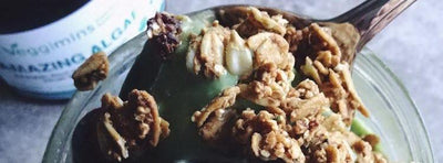 Green Mango Monster Nice Cream with Veggimins (Recipe!)