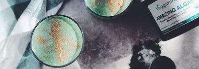 Charge Your Battery Up With This Blue Green Algae Coconut Super Shake!