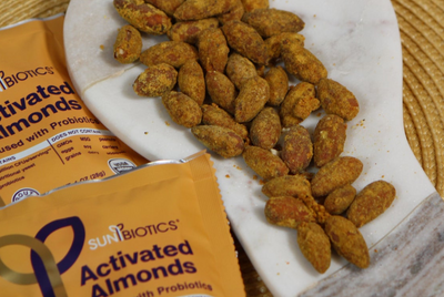"Activated Almonds Infused with Probiotics: Unveiling the Super Cheesy Nutritional Powerhouse"