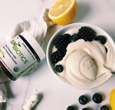 Get Your Dose of Gut Friendly Flora with this Lemony Cashew Probiotic Yogurt