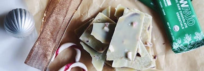 Happy, Healthy Holidays: Organic Vegan Peppermint Bark (Raw and Paleo-Friendly!)