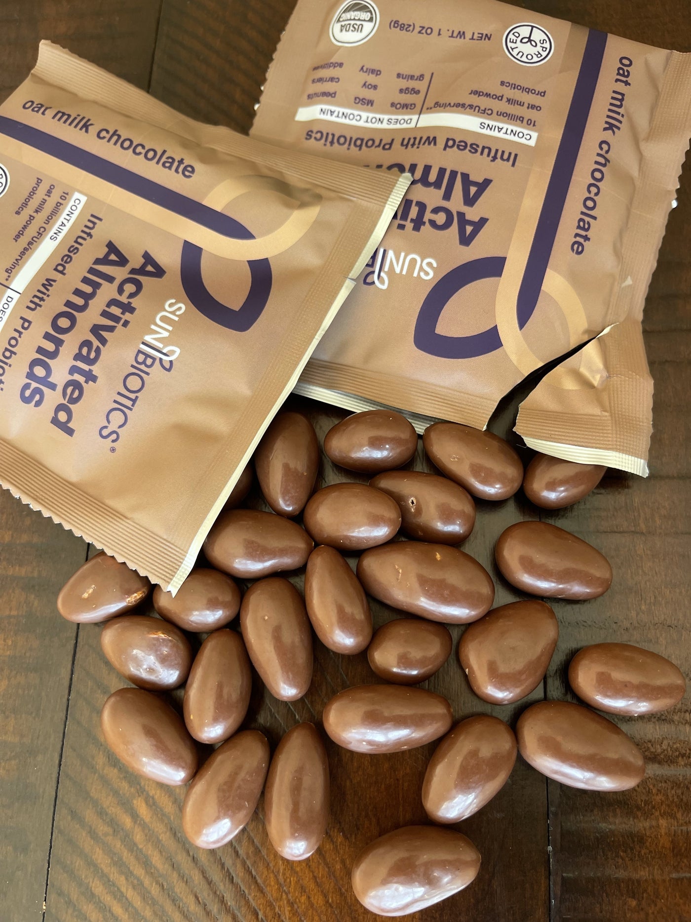 Sunbiotics probiotics almonds