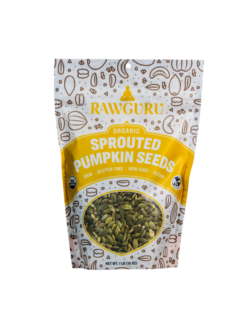 Organic Sprouted Pumpkin Seeds - 16 oz