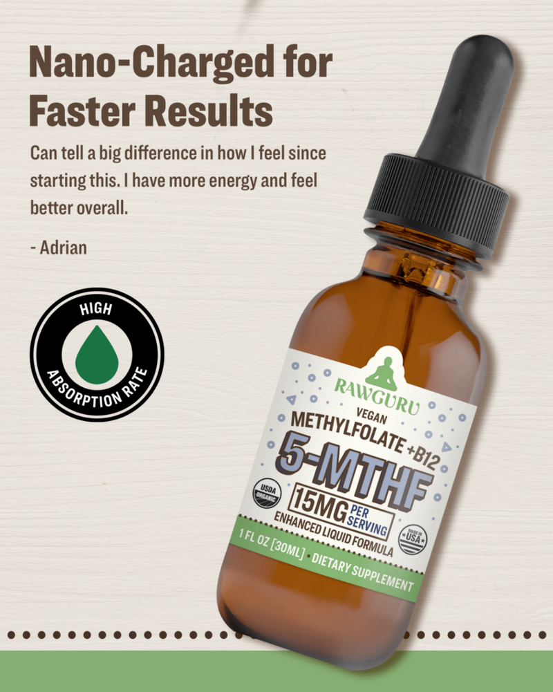 vegan methylfolate b12 5-mthf