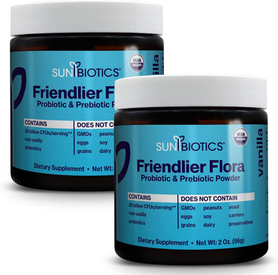 FRIENDLIER FLORA - PROBIOTIC & PREBIOTIC POWDER - Vanilla