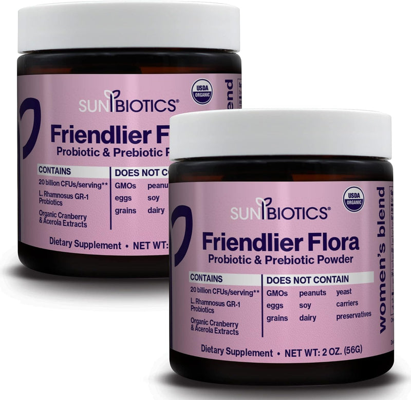 Friendlier Flora - Probiotic & Prebiotic Powder - Women&