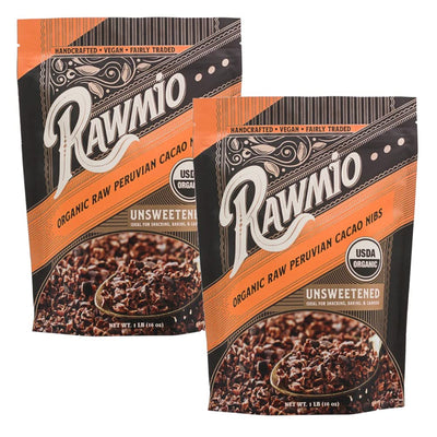 Raw Organic Cacao Nibs - 16 oz