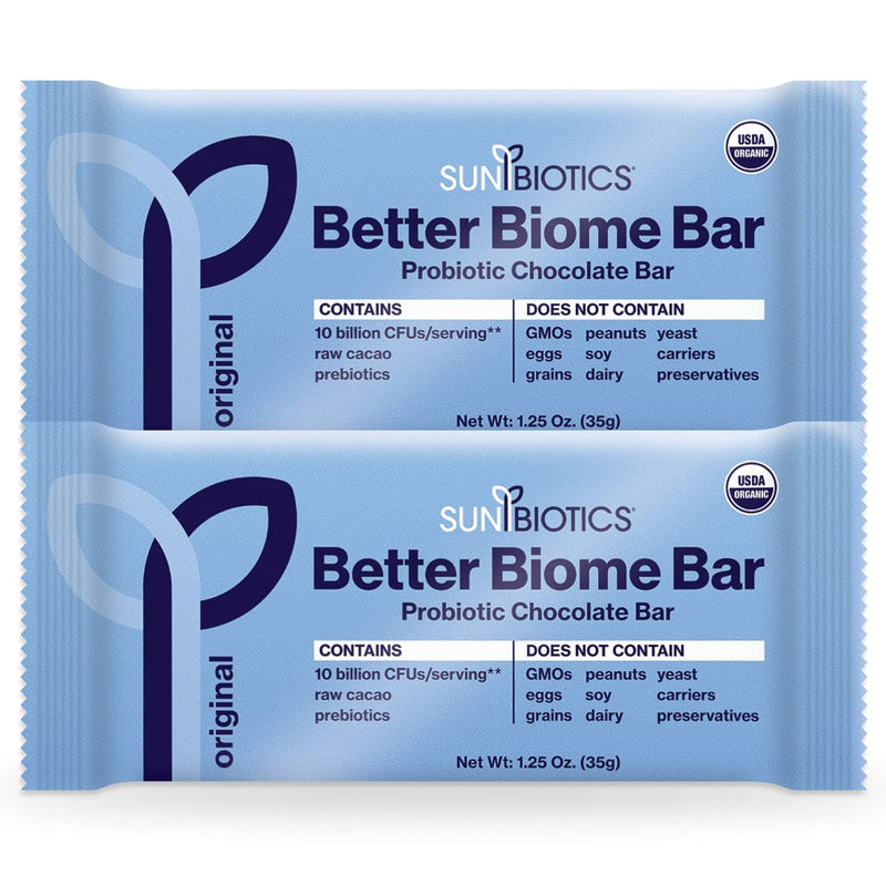Better Biome Bar - Probiotic Chocolate Bar - Original