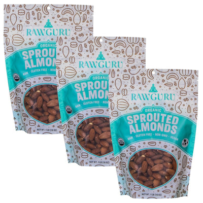 Organic Sprouted Almonds - 16 oz