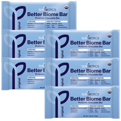 Better Biome Bar - Probiotic Chocolate Bar - Original