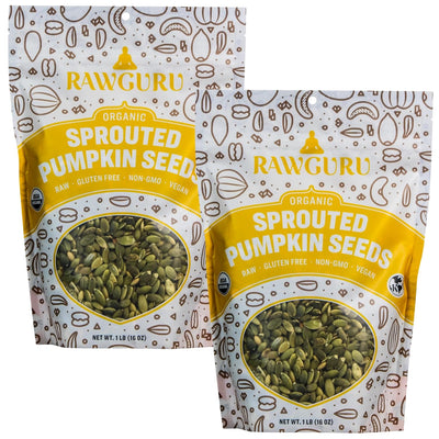 Organic Sprouted Pumpkin Seeds - 16 oz