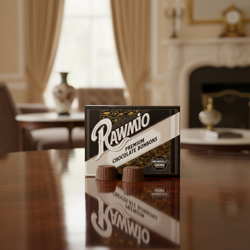 Rawmio 70% Dark Chocolate Bon Bons, 12ea