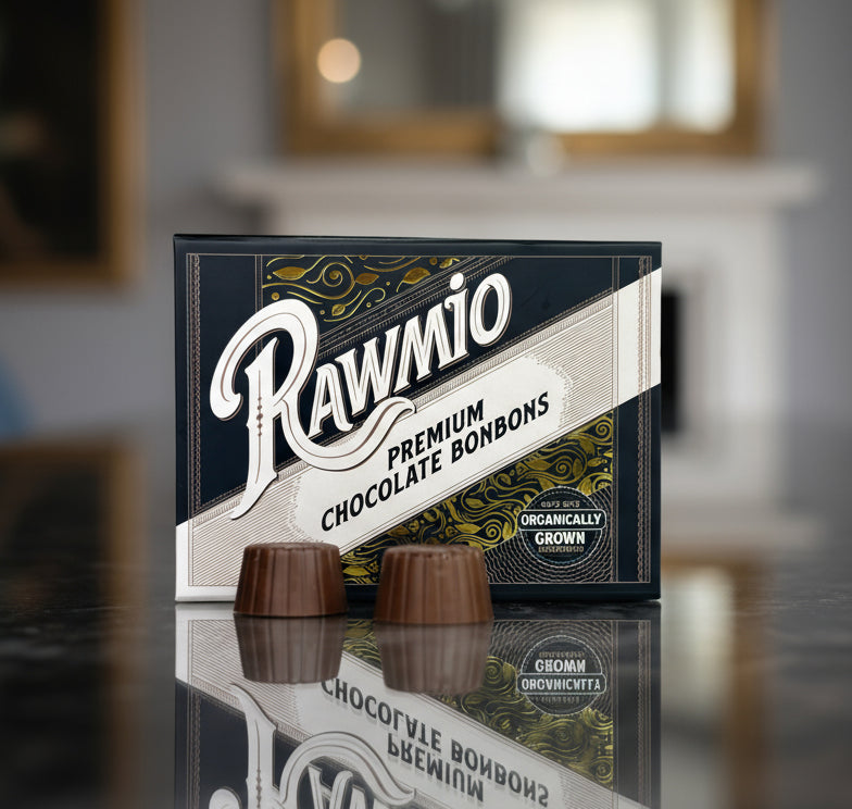 Rawmio 70% Dark Chocolate Bon Bons, 12ea
