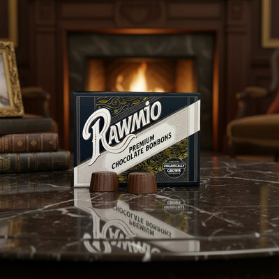Rawmio 70% Dark Chocolate Bon Bons, 12ea