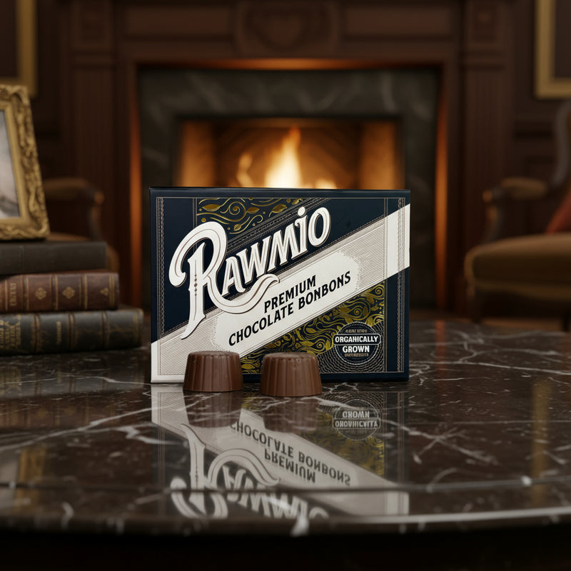 Rawmio 70% Dark Chocolate Bon Bons, 12ea