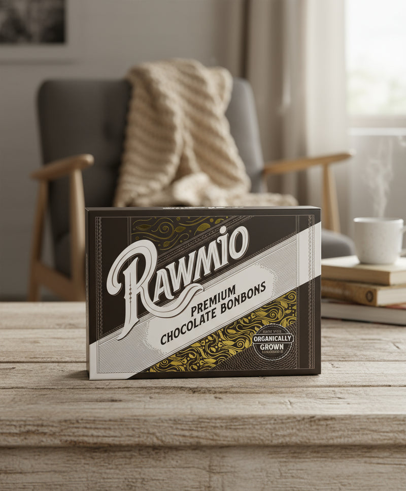 Rawmio 70% Dark Chocolate Bon Bons, 12ea