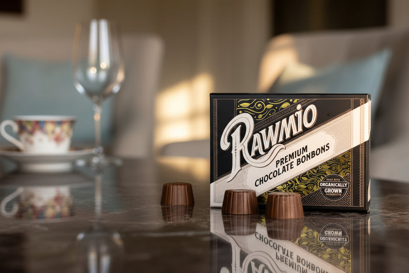 Rawmio 70% Dark Chocolate Bon Bons, 12ea