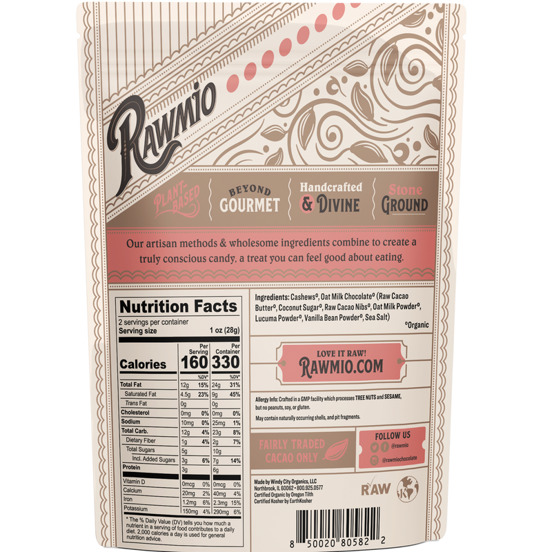 Oat Milk Chocolate Covered Cashews