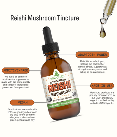 Organic Reishi Mushroom Tincture
