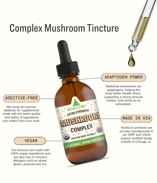 Organic Mushroom Complex Tincture