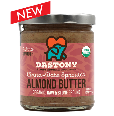 Cinna-Date Sprouted Almond Butter