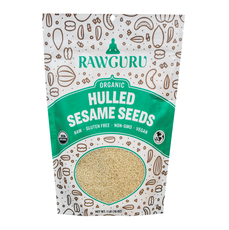 Raw Organic Hulled Sesame Seeds