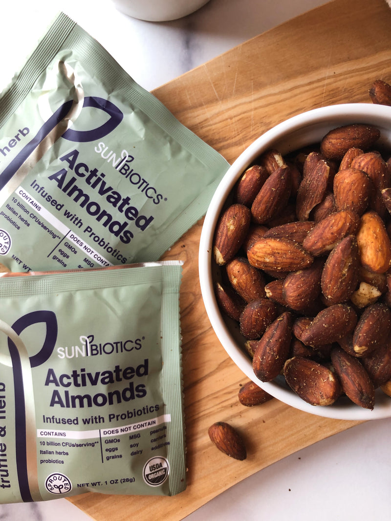 Activated Almonds with probiotics in truffle & herb