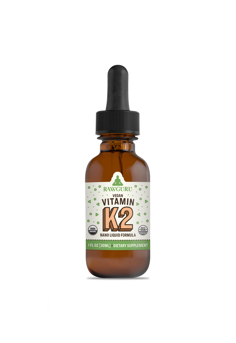 Organic Nano Vitamin K2 Tincture - 30 mL