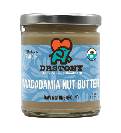 macadamia nut butter raw sone ground organic smooth