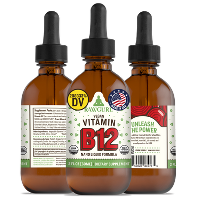 organic vegan nano vitamin b12 tincture