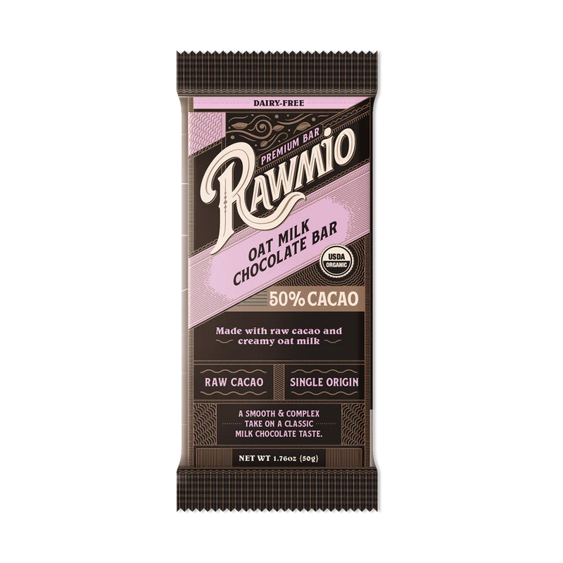 Premium Oat Milk Chocolate Bar - 50% Cacao