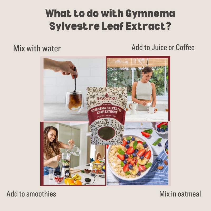 What to do with Gymnema Sylvestre Leaf Extract?