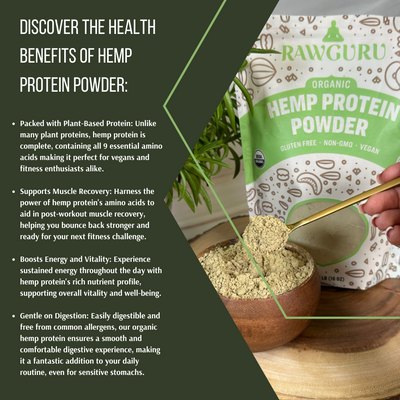 Discover the health benefits of Hemp Protein Powder?