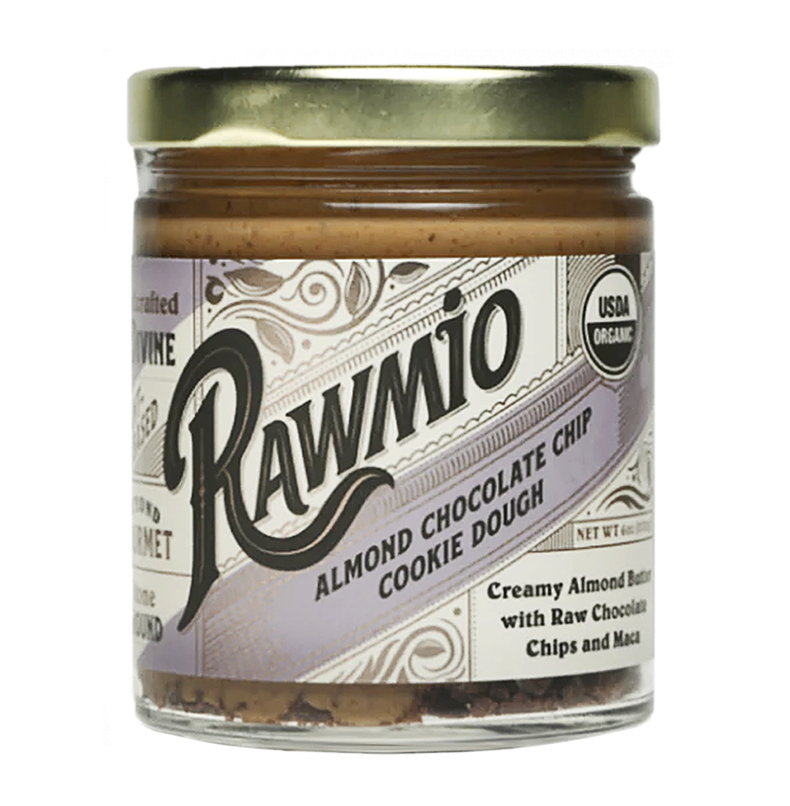 Rawmio Raw Organic Stone Ground Almond Chocolate Chip Cookie Dough