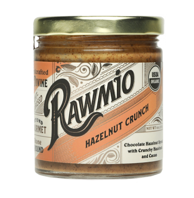 Rawmio Raw Organic Stone Ground Hazelnut Crunch Spread