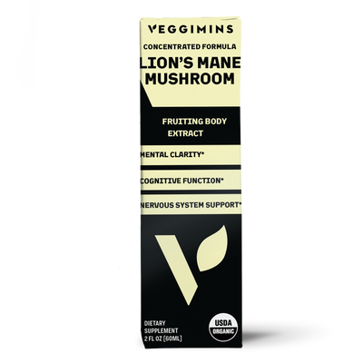 Veggimins Vitamin Organic Lion's Mane Mushroom 2oz