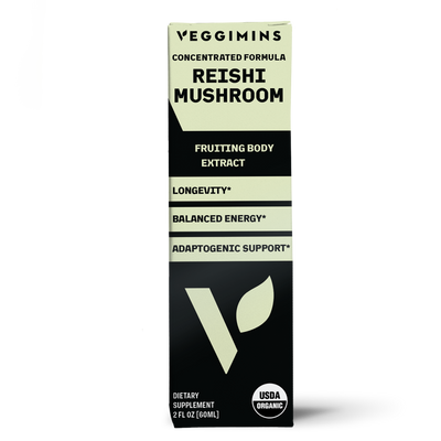 Veggimins Vitamins Organic Reishi Mushroom 2oz
